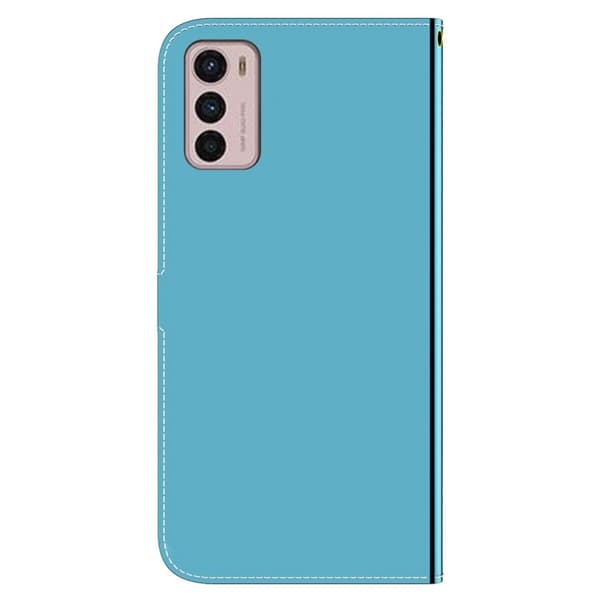 Mirror Motorola Moto G42 flip case - Sininen Blue
