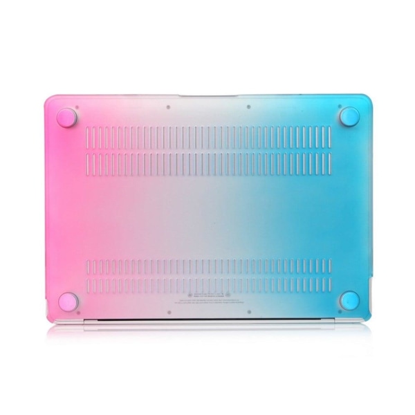 Rainbow Macbook 12-Inch Retina (2015) Suojakuoret - Kuuma Pinkki Pink