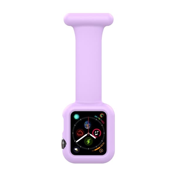 Apple Watch (45 mm) silikone-urrem - Lyselilla Purple