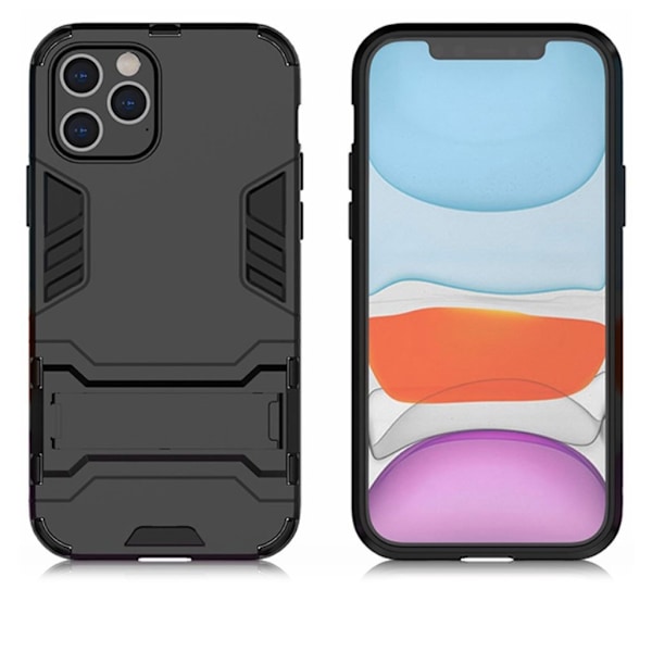 Cool Guard kuoret - iPhone 12  / 12 Pro - Musta Black