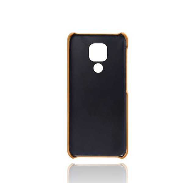 Dual Card Etui Motorola Moto G9 Play - Brun Brown