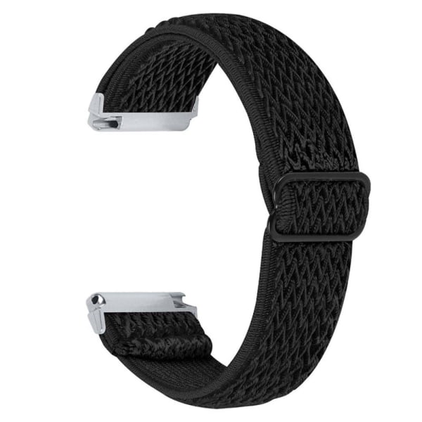 Fitbit Versa 2 / Versa Lite elastic watch strap with adjustable Svart