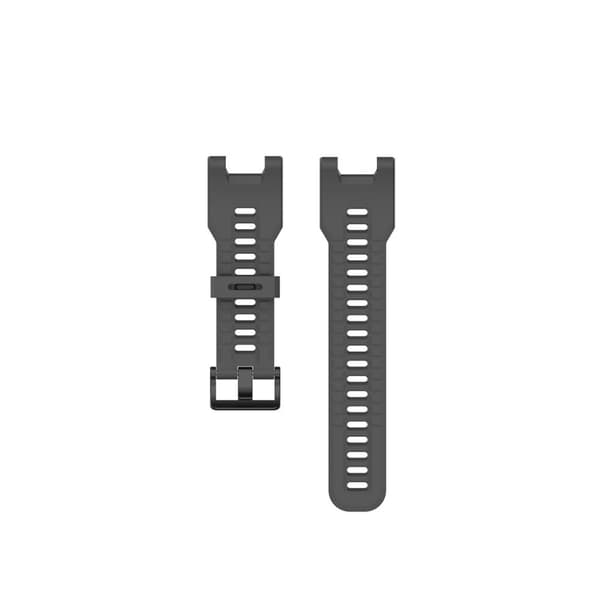 Amazfit T-Rex silikonikellonauha - Tummanharmaa Silver grey