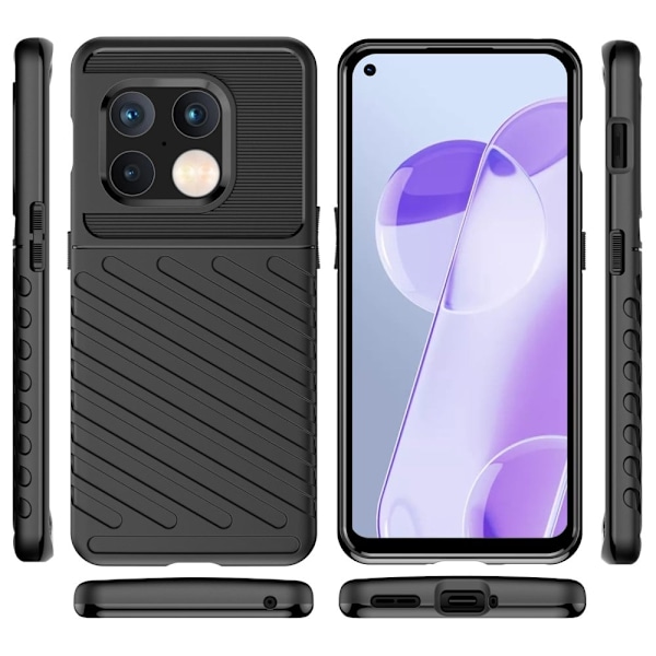 Thunder OnePlus 10 Pro Suojakotelo - Musta Black