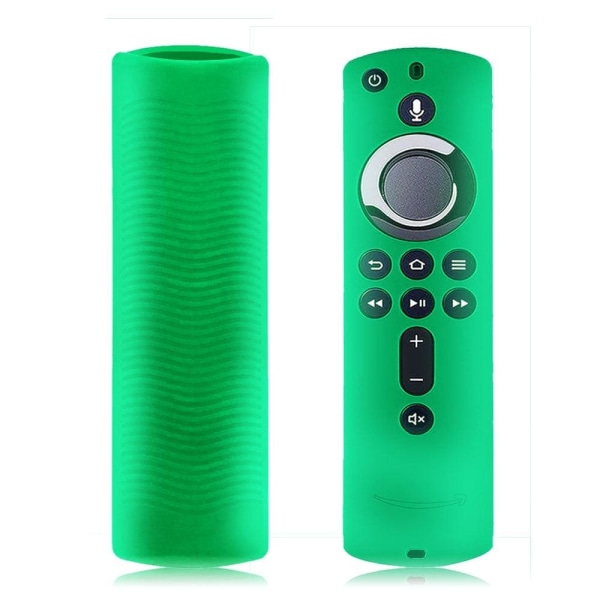 Amazon Fire TV Stick 4K (3.) / 4K (2.) simpelt silikonecover - L Green