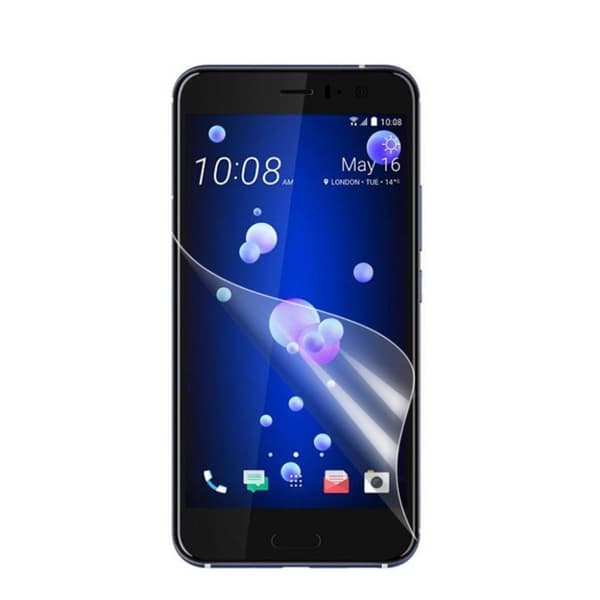 Htc U11 Ultra Klar Lcd Skjermbeskytter Transparent