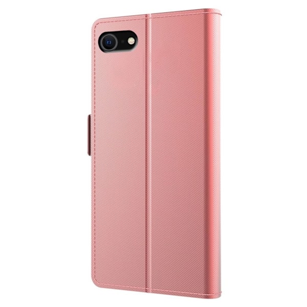 iPhone SE (2022) / iPhone SE 2020 / iPhone 7 etui med makeup-spejl i smart design - Pink Pink