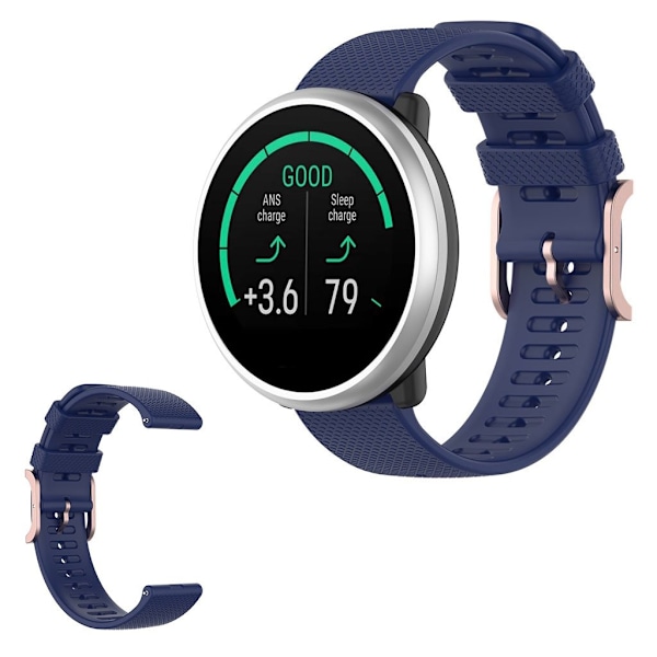 Polar Ignite silikoninen kellonauha - Keskiyön Sininen Blue
