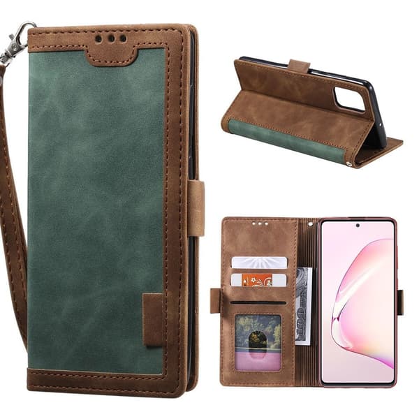 Surburbian Samsung Galaxy Note 10 Lite flip etui - Grøn Green