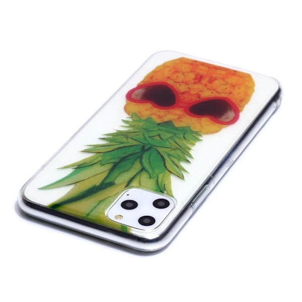 Mønstertryk IMD Fleksibel beskyttelse af telefon cover iPhone 11 Pro Max 6,5 tommer (2019) - Orange Orange