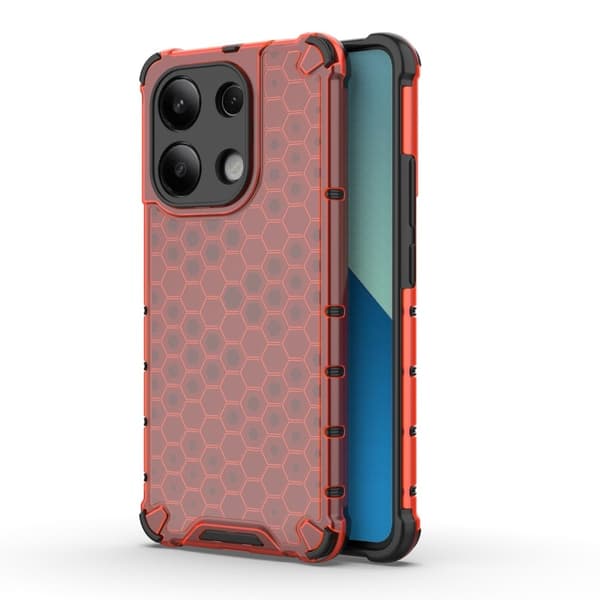 Bofink Honeycomb Xiaomi Redmi Note 13 5G  kotelot - Punainen Red