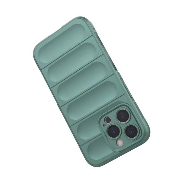 iPhone 13 Pro 6,1 tommer Anti-fall Rugged Back Shell Soft Flexible Phone Protector Case - Grøn Green