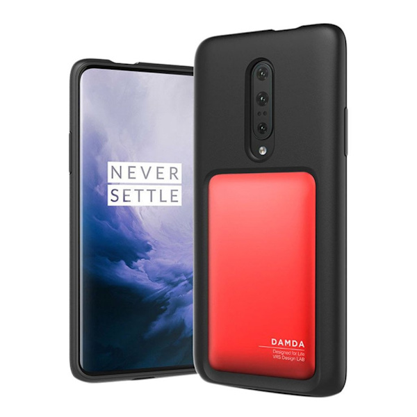 VRS Design Damda High Pro Shield OnePlus7 Pro -puhelimelle - Syvä Punainen Red