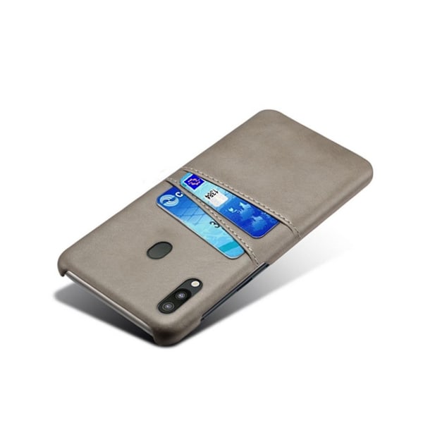 Dual Card Samsung Galaxy M20 deksel - Grå Silver grey