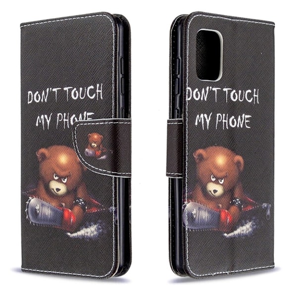 Wonderland Samsung Galaxy A31 Etui - Hård bjørn Multicolor
