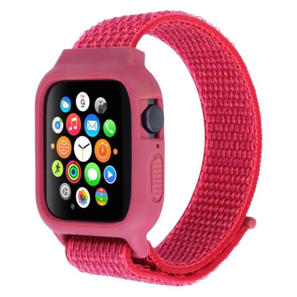 Apple Watch Series 5 44mm nylon Urrem - China Red Red