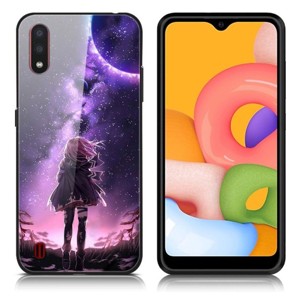 Fantasy Samsung Galaxy A01 kuoret - Tyttö Multicolor