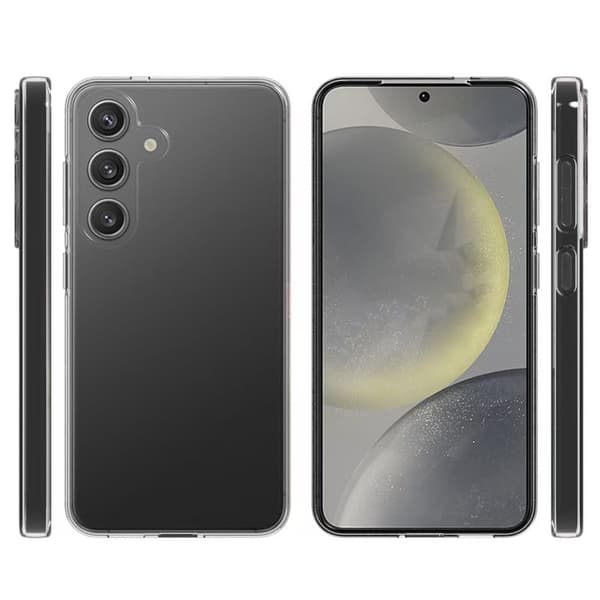 Erittäin ohut läpinäkyvä kotelo Samsung Galaxy S25 Transparent