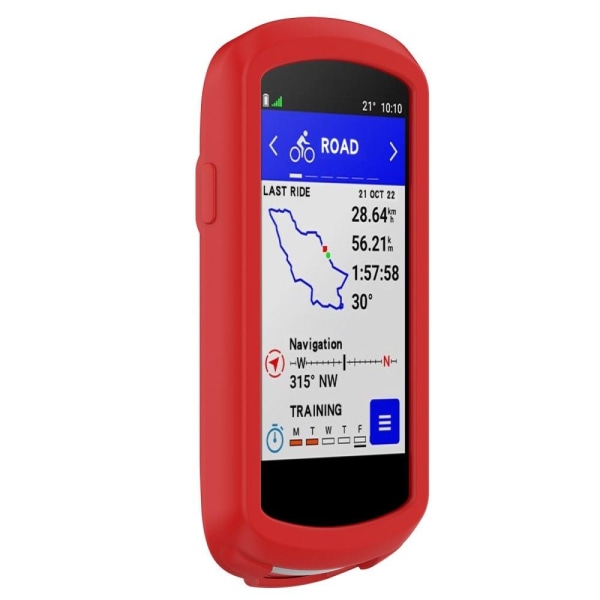 Garmin Edge 1040 silikonöverdrag - Röd Röd