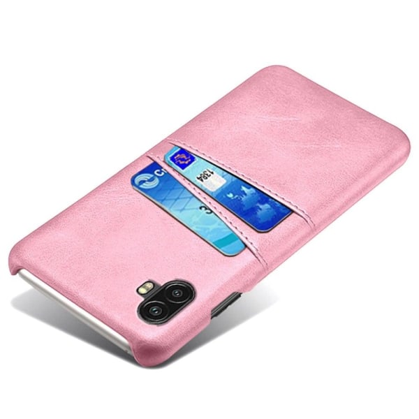Dual Card case - Samsung Galaxy Xcover 2 Pro - Rose Gold Pink