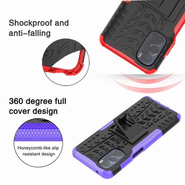 Offroad Motorola Moto G Stylus (2022) skal - Blå Blå
