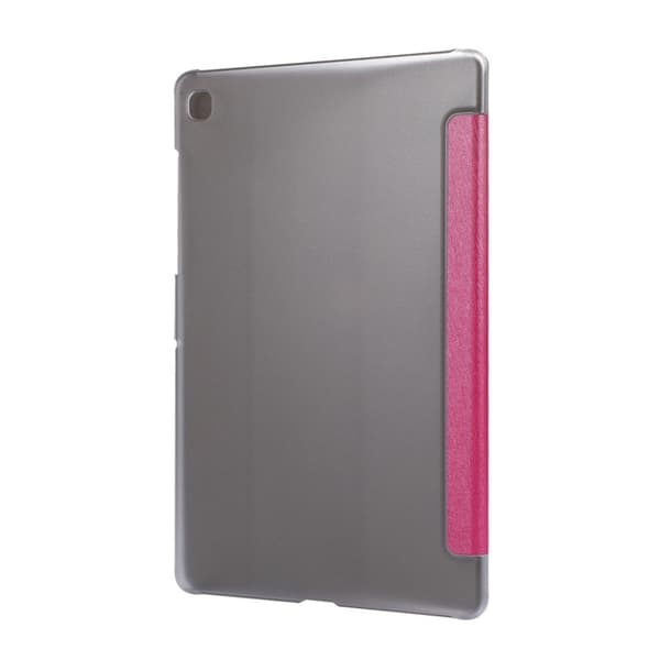 Samsung Galaxy Tab A7 10.4 (2020) silk tri-fold læder flip etui - Rose Pink