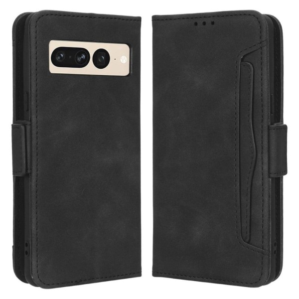 Moderni Nahkalaukku For Google Pixel 7 Pro - Musta Black