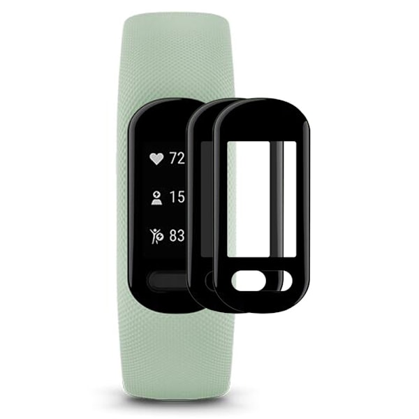 2 stk ENKAY Garmin Vivosmart 5 HD klar PMMA-skærmbeskytter Transparent