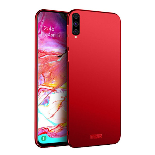 Mofi Slim Shield Deksel Til Samsung Galaxy A70 - Rød Red