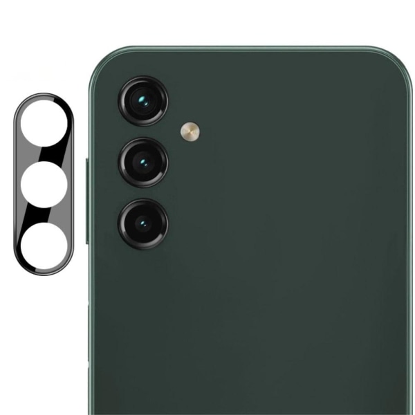 IMAK lasinen kamerasuoja akryylilinssi suojuksella Samsung Galaxy A14 - Musta Painos Black