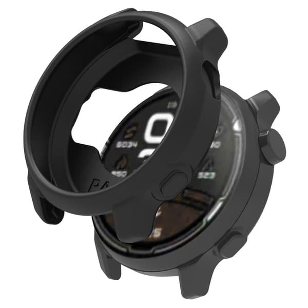 Huawei Watch 4 Fallsikkert beskyttelsesdeksel av hard PC, svart Black