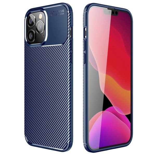 Carbon Shield iPhone 14 Pro Max case - Blue Blue