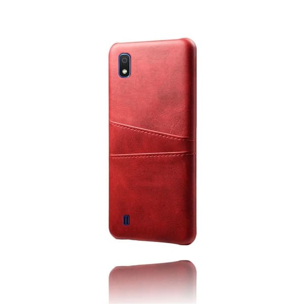 Dual Card Samsung Galaxy A10 deksel - Rød Red