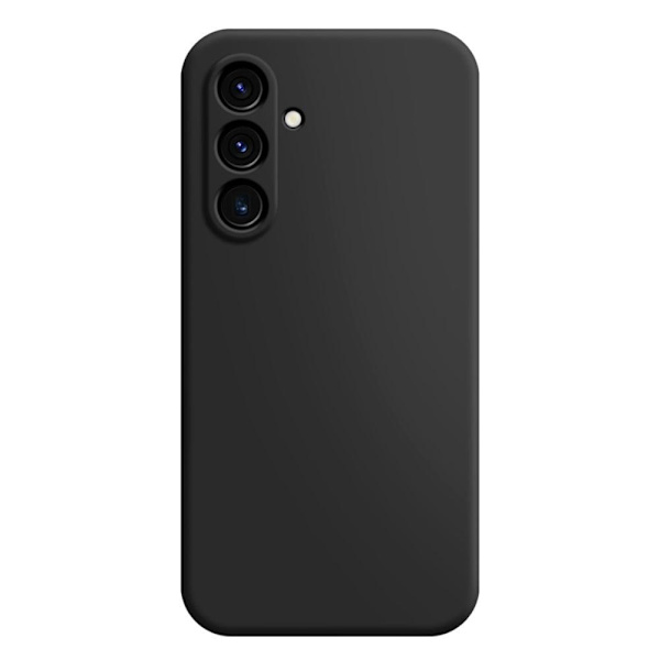 Viistetty pudotuksenesto kumipäällysteinen kansi Samsung Galaxy A54 - Musta Black