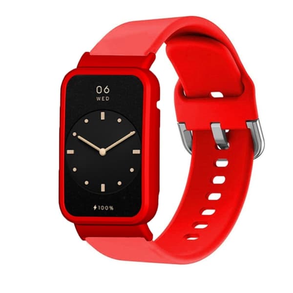 Silikoninen rannekello Xiaomi Mi Band 7 Pro - Punainen Red
