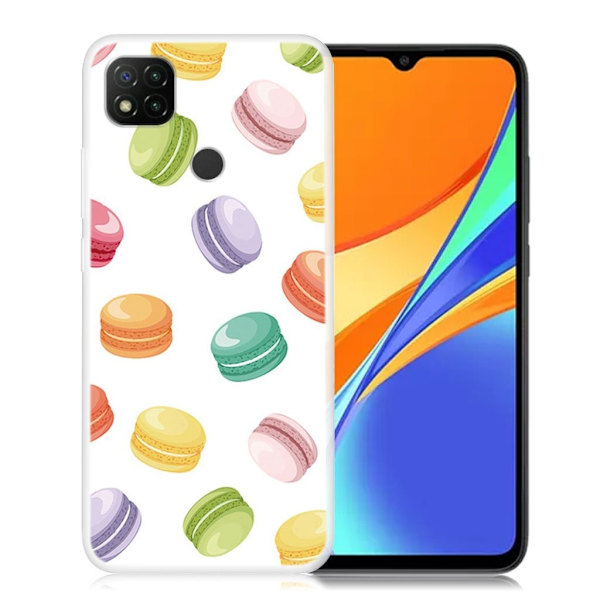 Deco Xiaomi Redmi 9C Etui - Macaron Multicolor