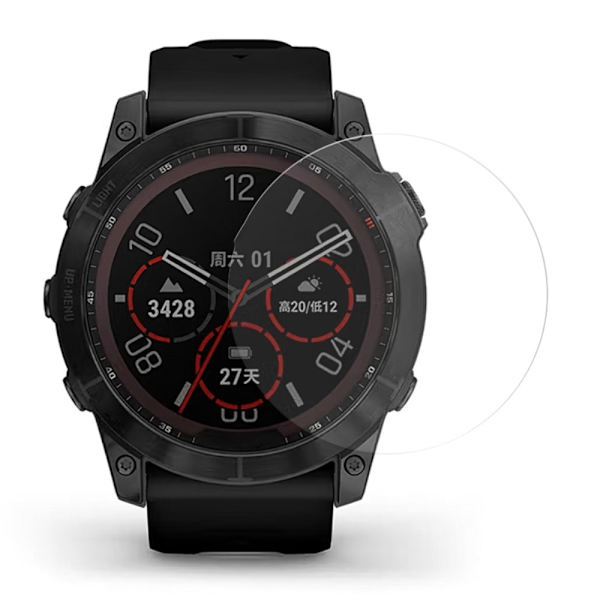 Garmin Quatix 7 / Fenix 7 ultra clear screen protector Transparent