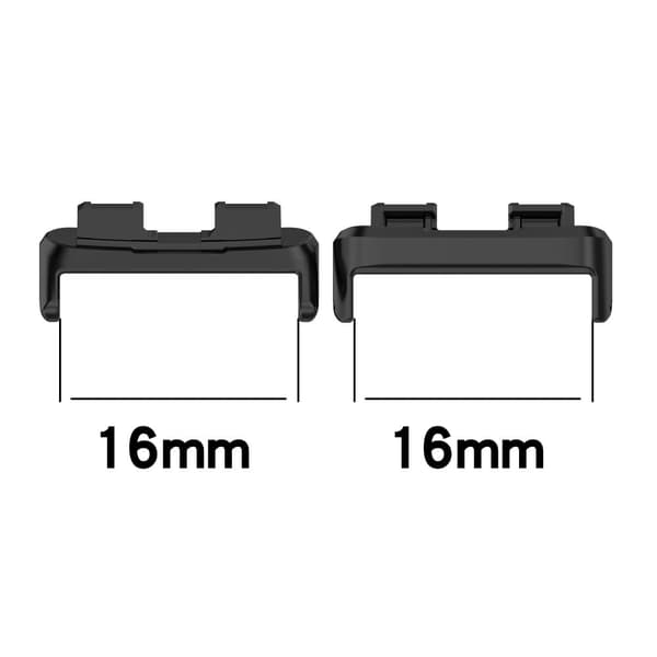 1 par Huawei Band 8-stik i rustfrit stål - Sort Black