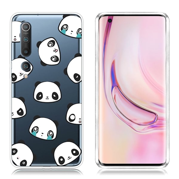 Deco Xiaomi Mi 10 Pro Cover - Søde Pandaer White