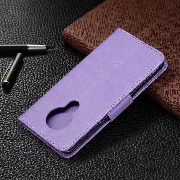 Butterfly Nokia 5.3 skinnveske - Lilla Purple