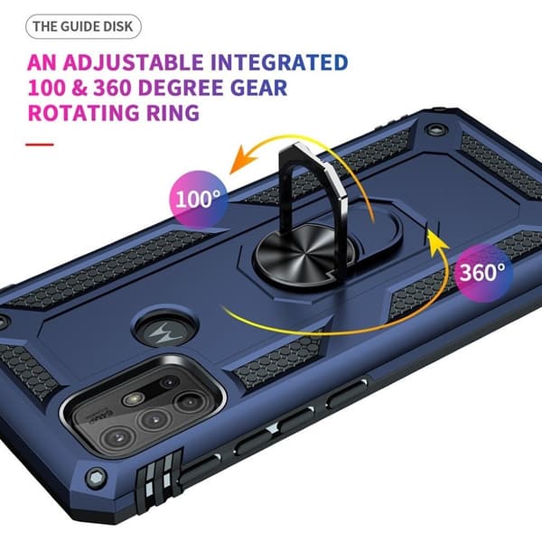 Bofink Combat Motorola Moto G30 / G10 Etui - Blå Blue