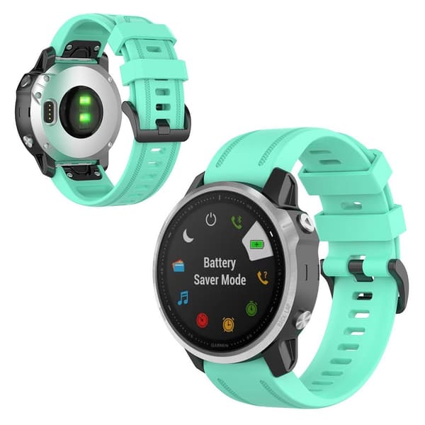 Garmin Fenix 6S hållbar klockarmband - Lake blå Blå