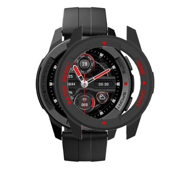 Mibro Watch X1 beskyttelsescover - Sort / Rød Black