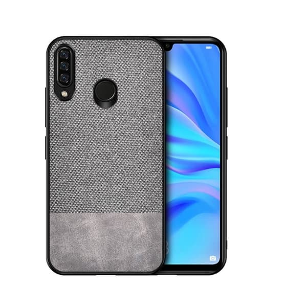 Berlin Honor 20 Lite cover - Mørkegrå / Klud Silver grey