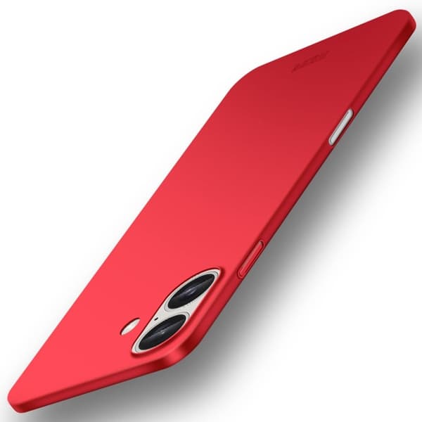MOFI slim shield til iPhone 16 Plus - Rød Red