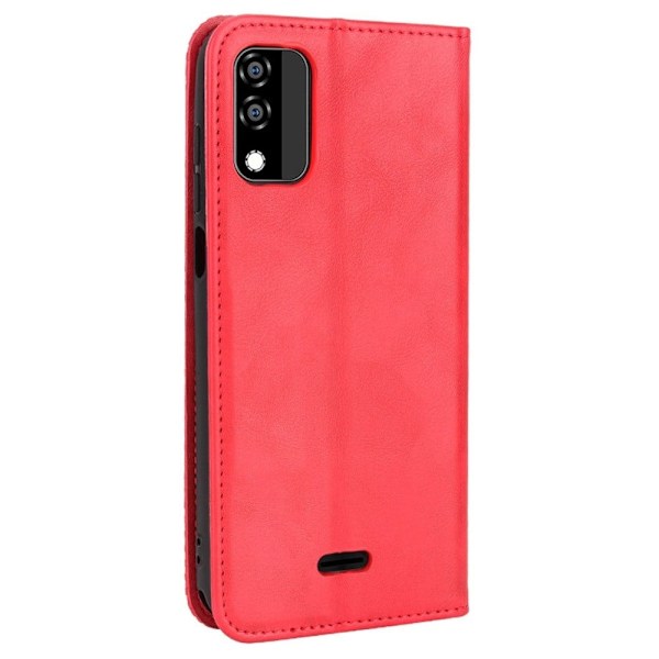 Bofink Vintage Blu C5 Max Læder Etui - Rød Red