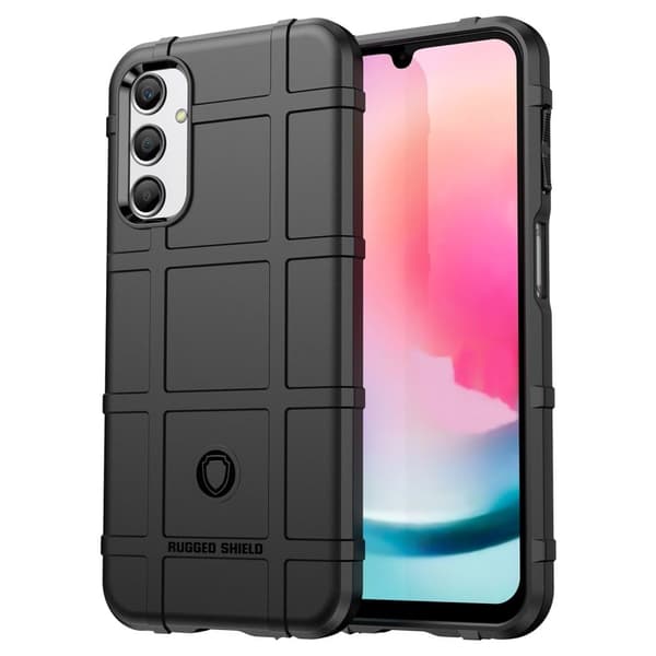 Rugged Shield Samsung Galaxy A24 4G skal - Svart Svart