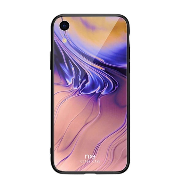 NXE iPhone Xr etui med streamer-lysmønster - Style A Multicolor