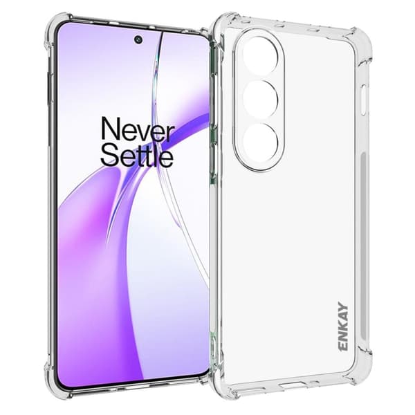 ENKAY klart fallsikkert etui for OnePlus Ace 3V Transparent