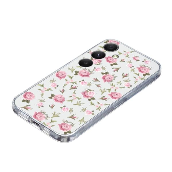 Imagine Samsung Galaxy S24 FE kotelot - Vaaleanpunainen Kukka Pink